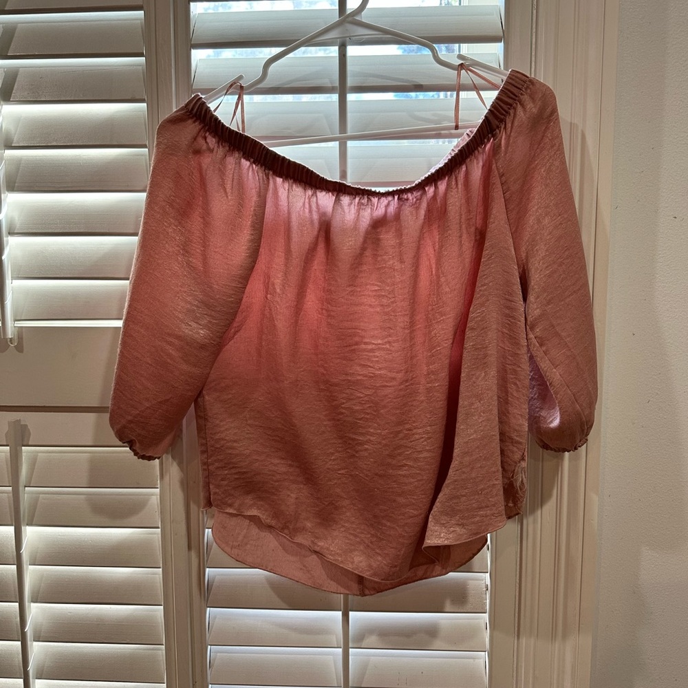 Anibiance off the shoulder blouse